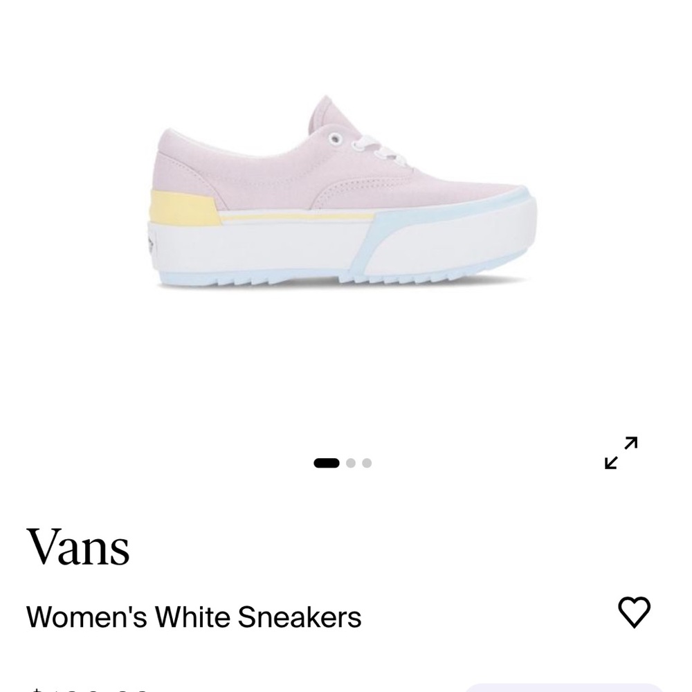 Vans platform laced Women's Pastel Sneakers - Picture 10 of 10